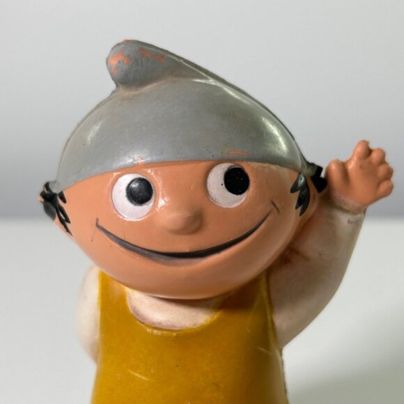 Vintage 60s Mainzelmannchen  Advertising Figure Conni Soft Vinyl Rare HTF - Picture 2 of 8